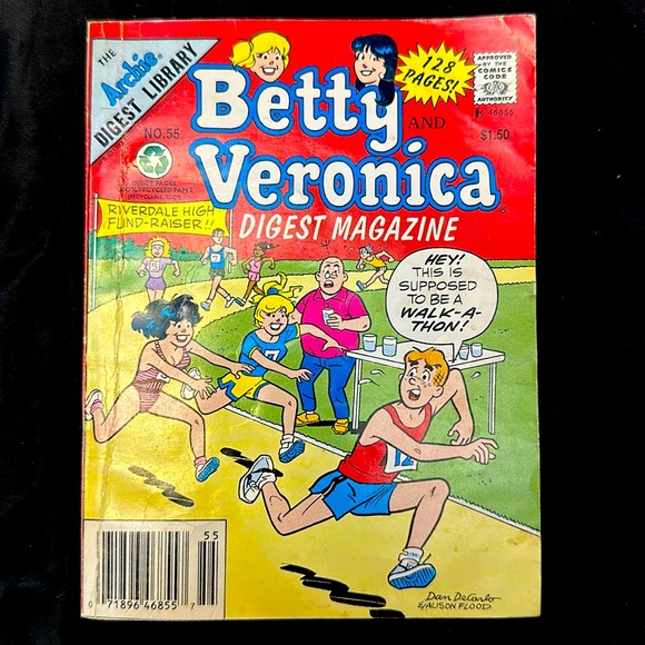 Other - Vintage Betty and Veronica Archie comic no.55